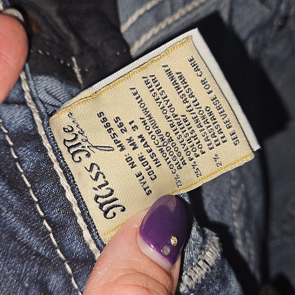 Miss Me Skinny Jeans Women 31 Mid Rise - Picture 5 of 10